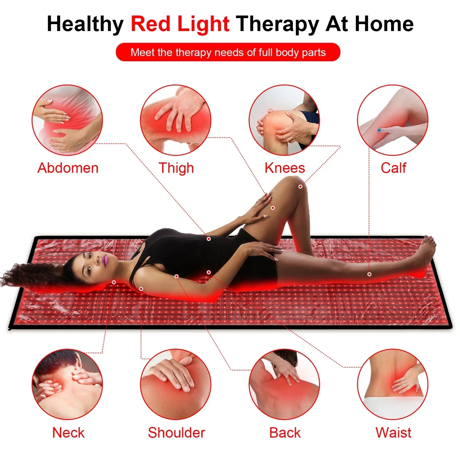 red light therapy mat for relaxation