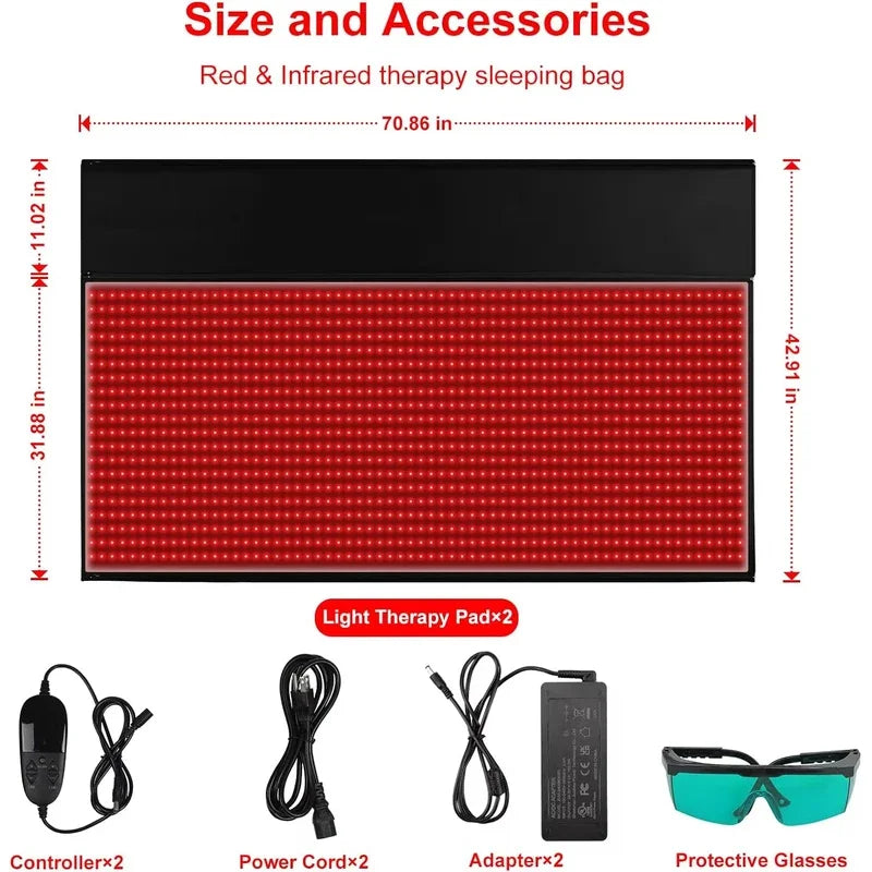 GlowEase Red Light Therapy Pads