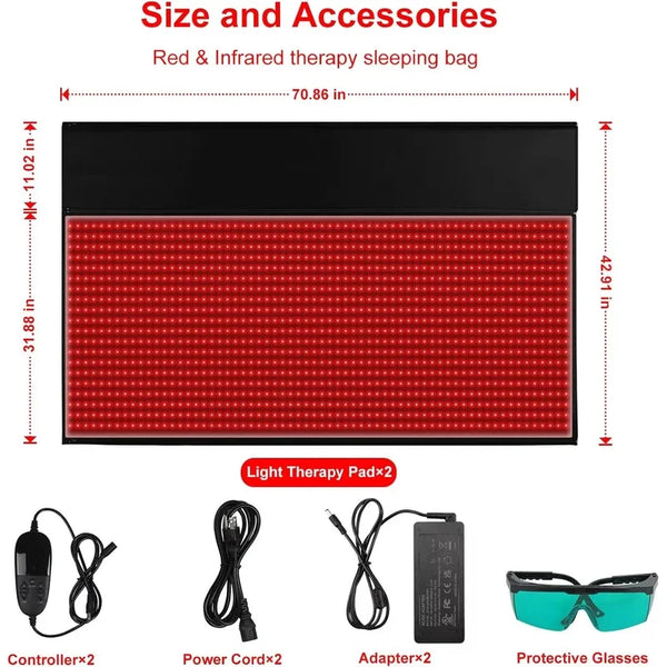 GlowEase Red Light Therapy Pads
