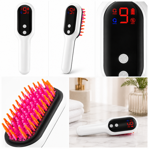 Red Light Scalp Massager