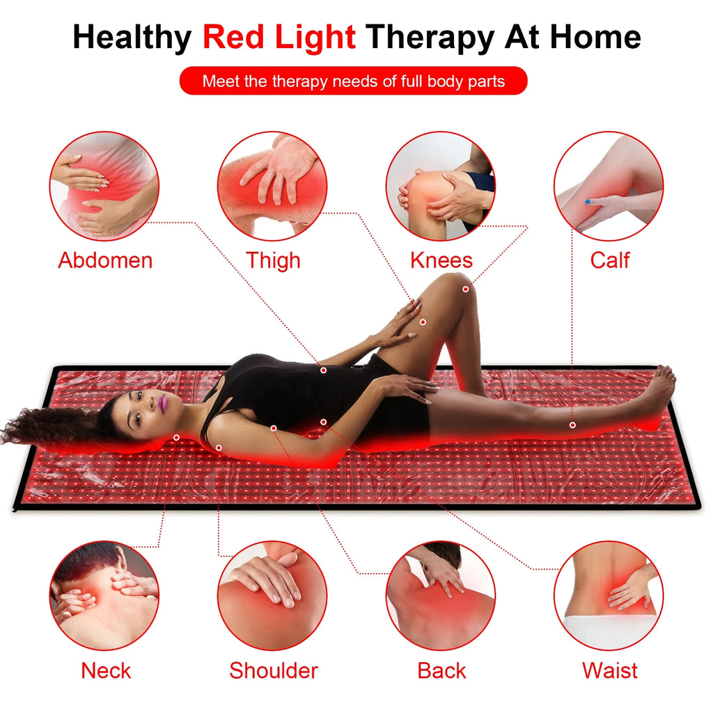 Relaxing Red Light Therapy Mat
