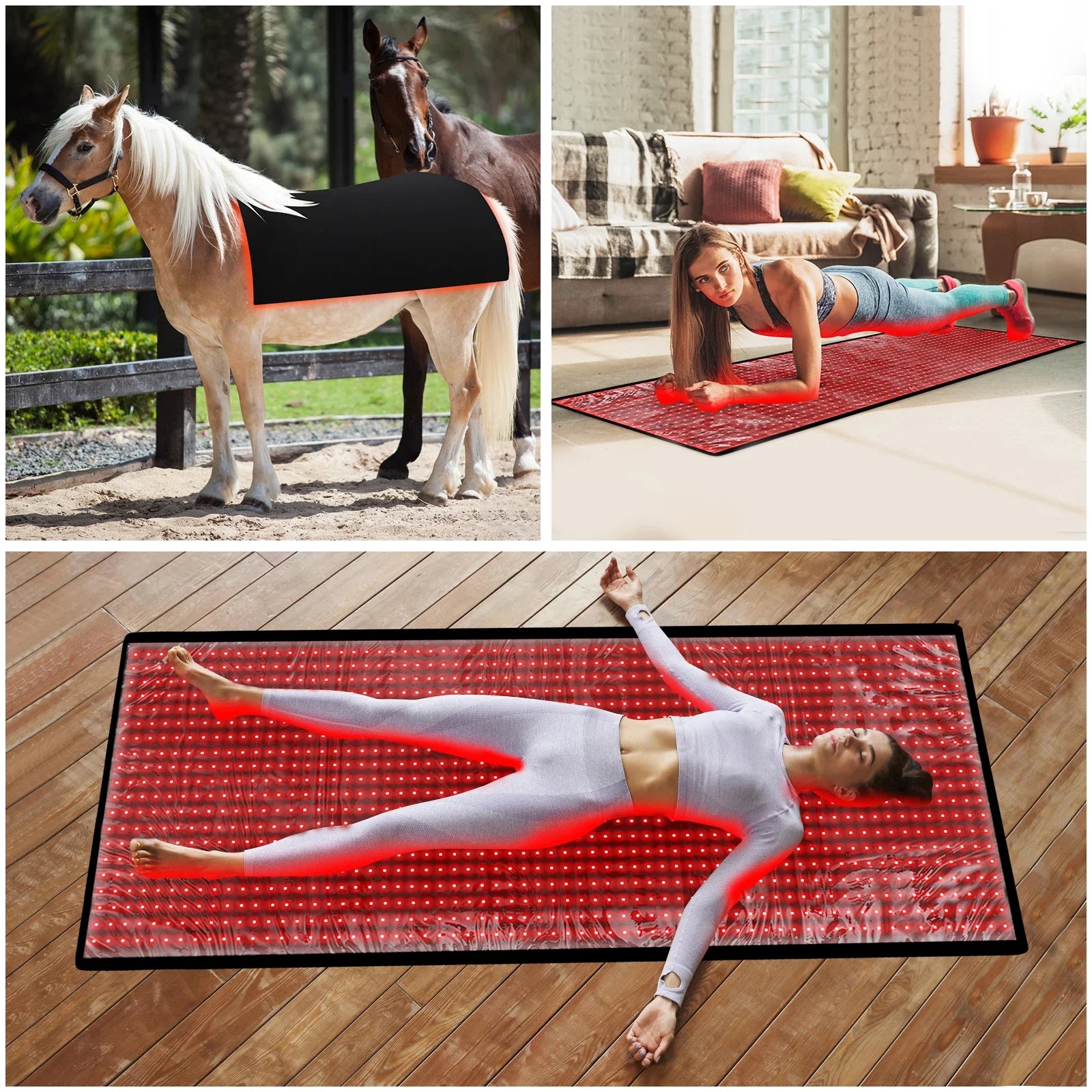 Relaxing Red Light Therapy Mat