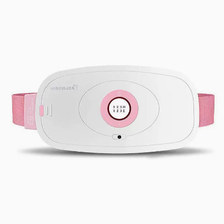 heated waist belt for menstrual relief
